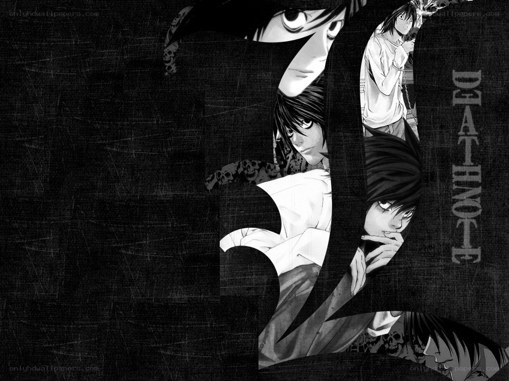Death Note character collage