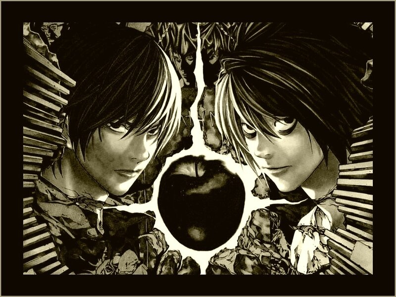 Death Note character illustration
