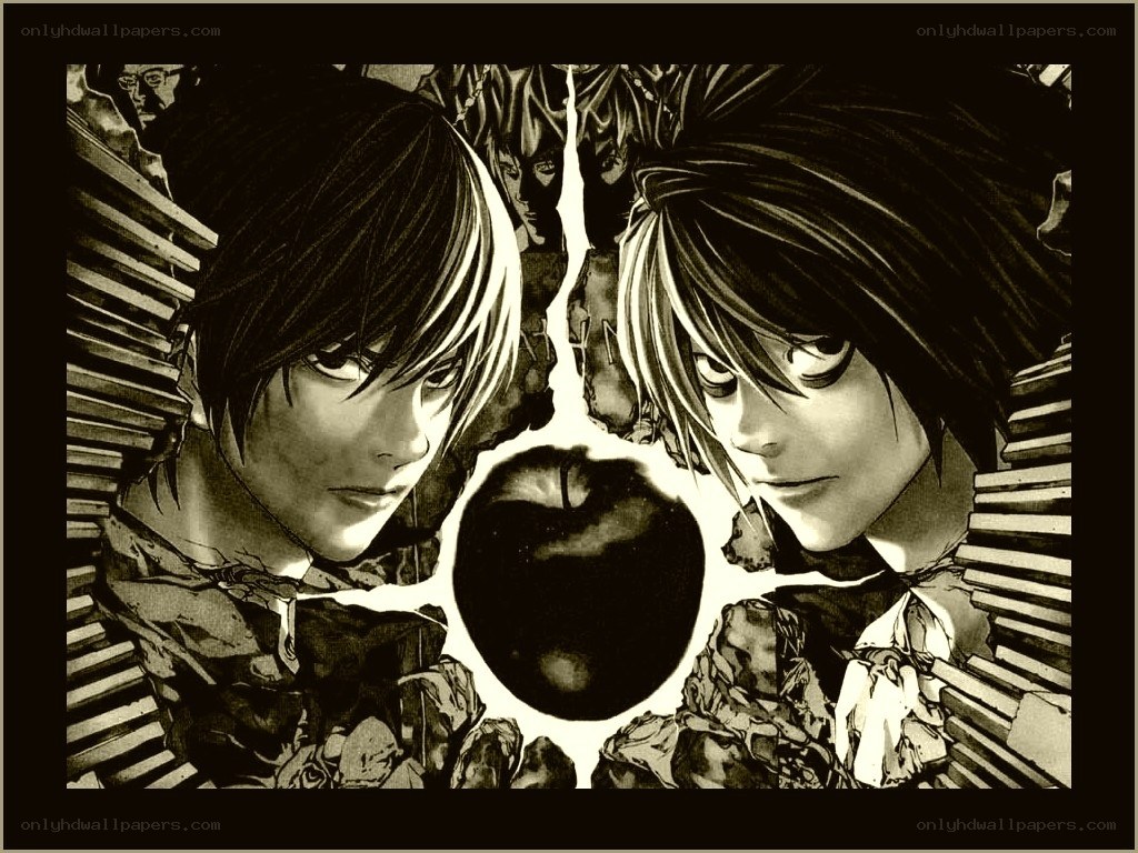 Death Note character illustration