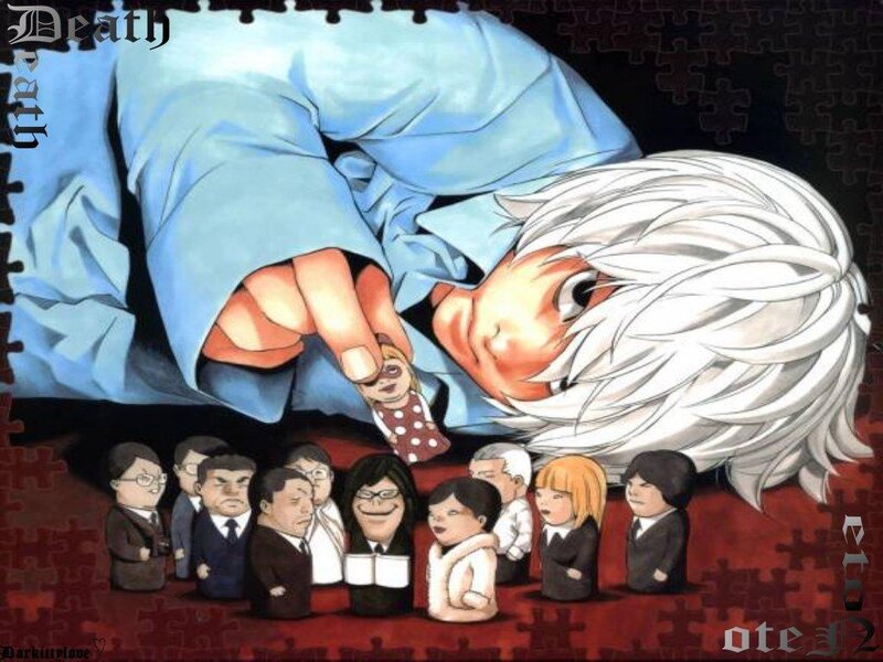 Death Note character illustration