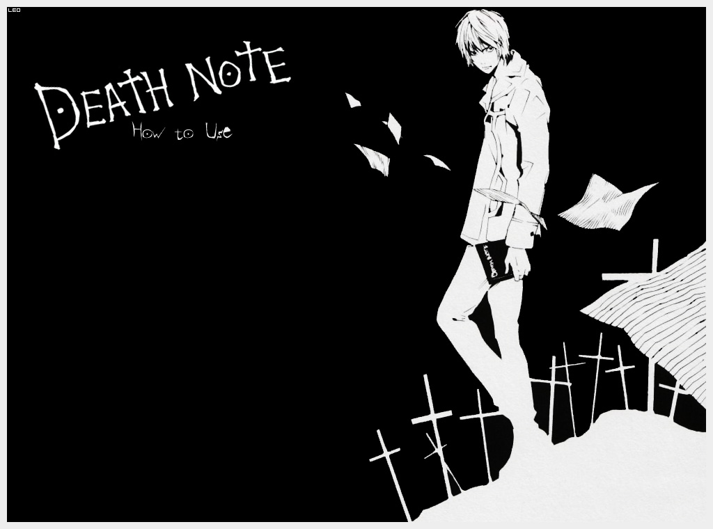 Death Note character illustration