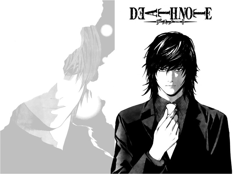 Death Note character illustration