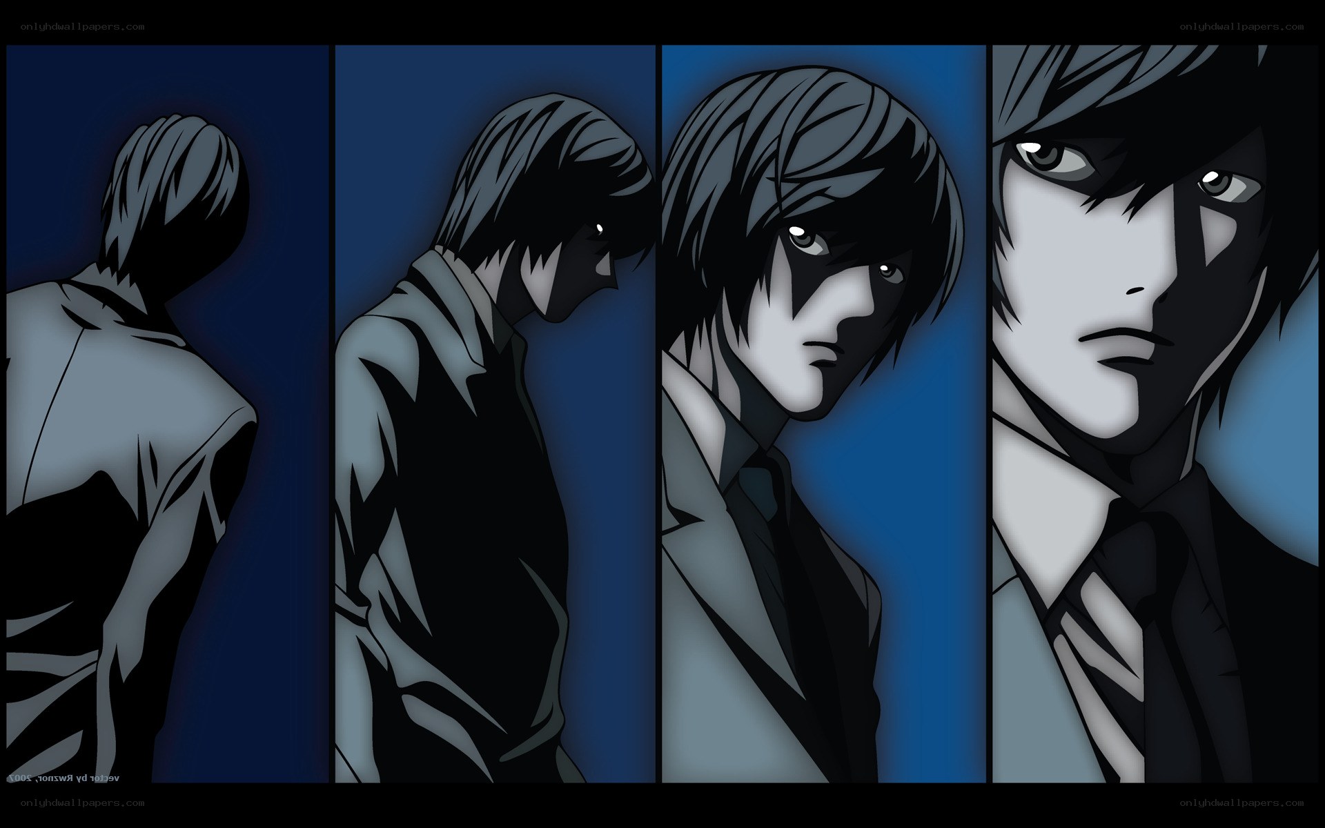 Death Note character panels