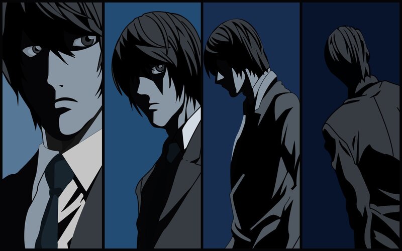 Death Note character panels