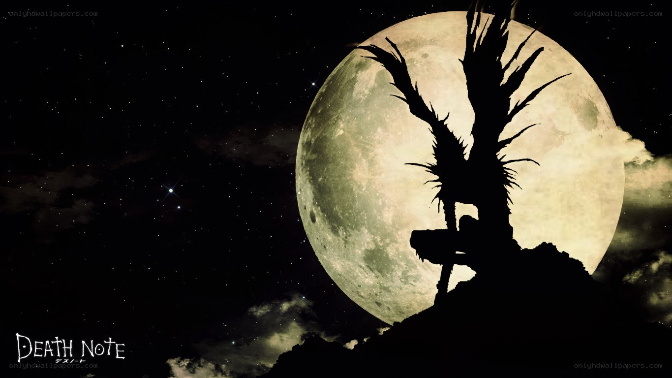 Death Note character silhouette