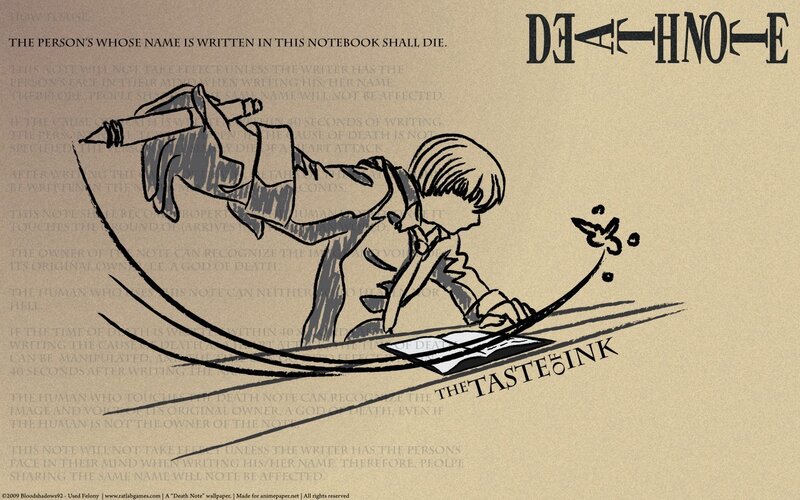 Death Note character sketch