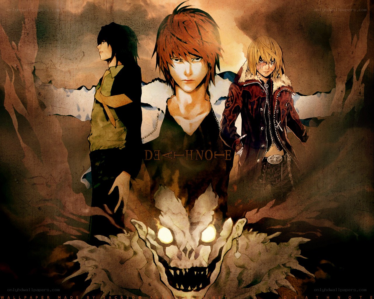 Death Note characters and Ryuk