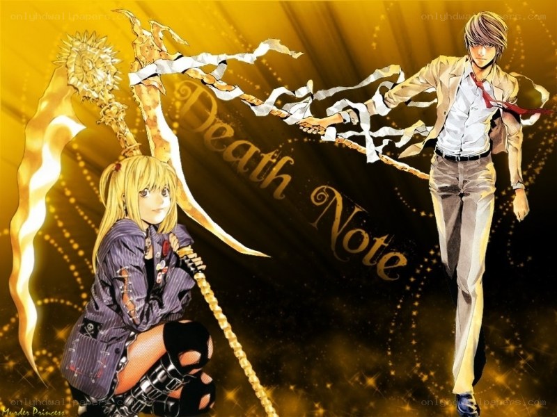 Death Note characters artwork