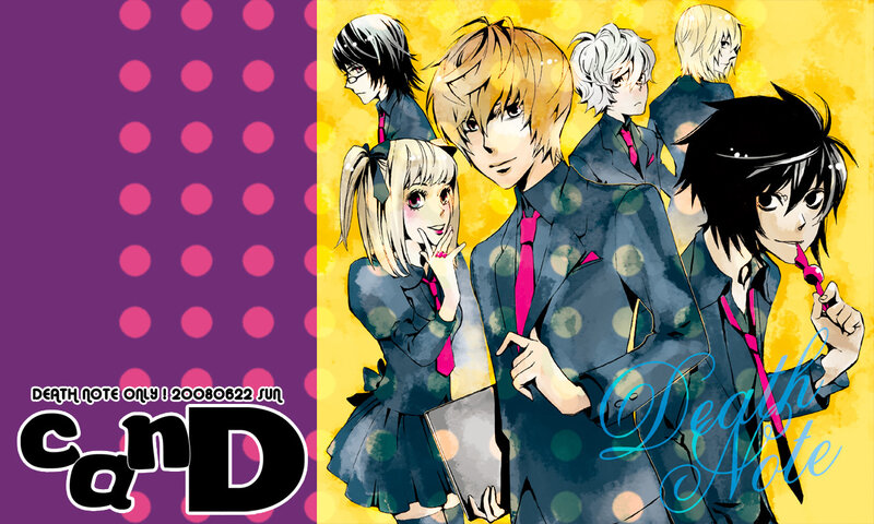 Death Note characters group