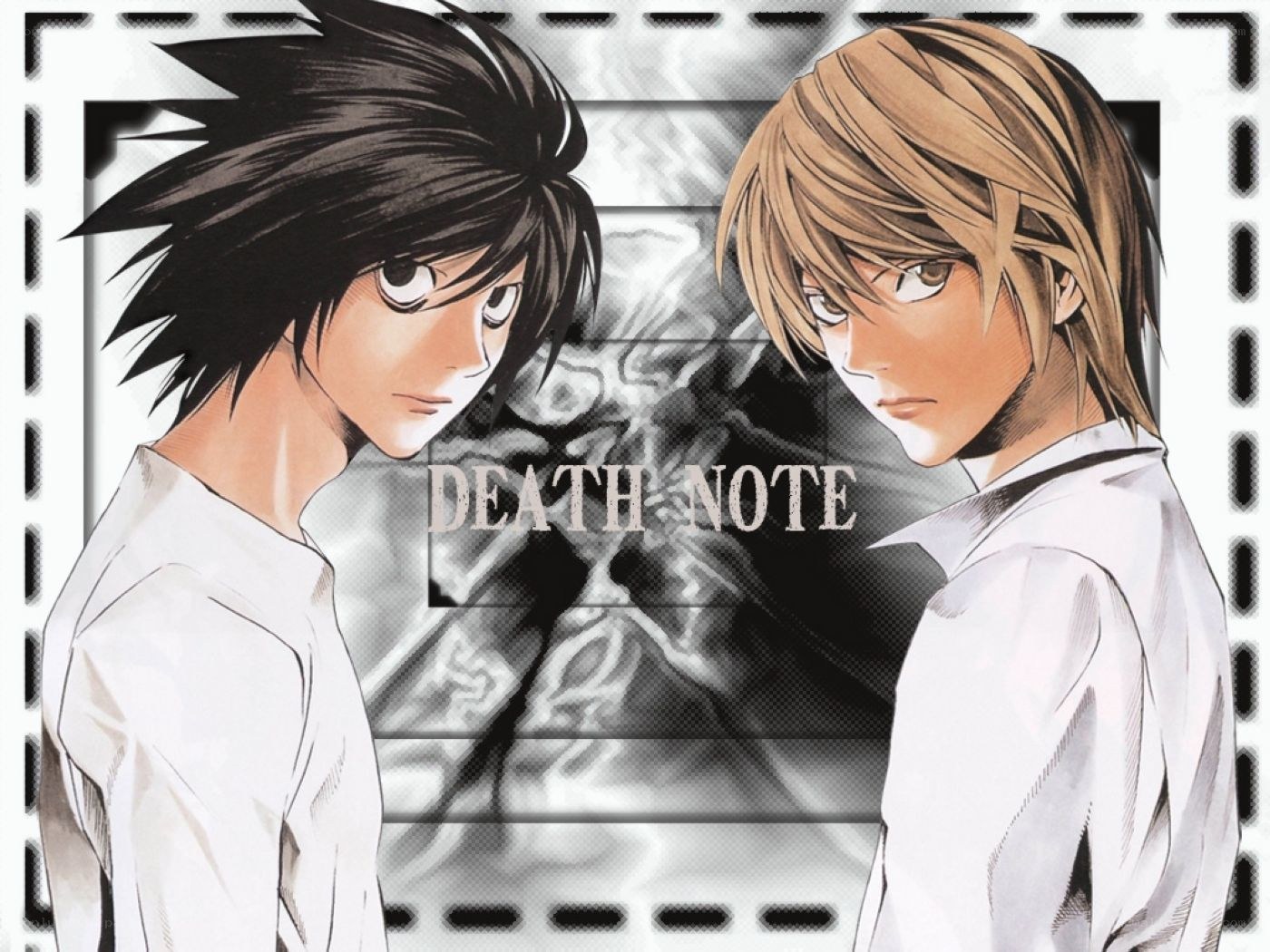 Death Note characters L and Light