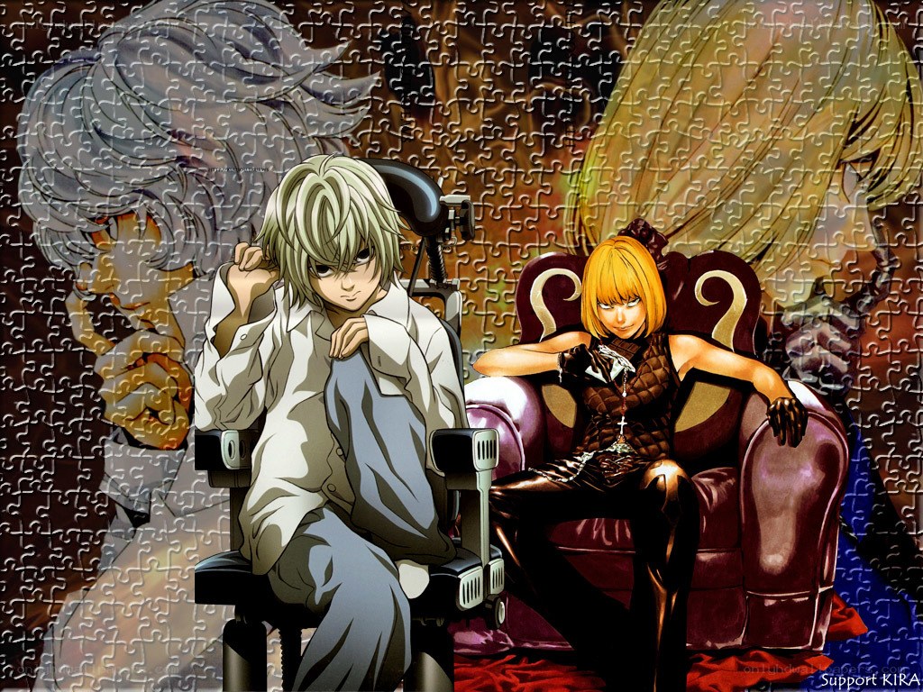 Death Note characters puzzle