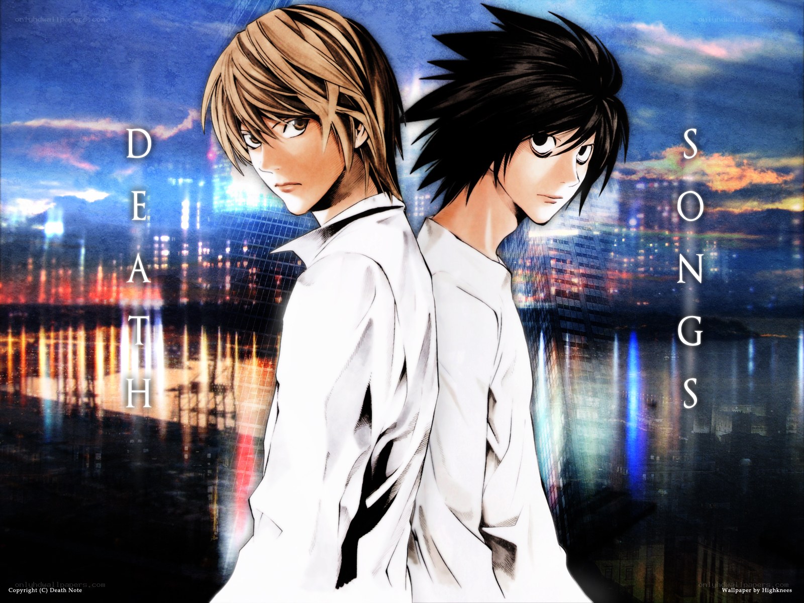 Death Note characters wallpaper