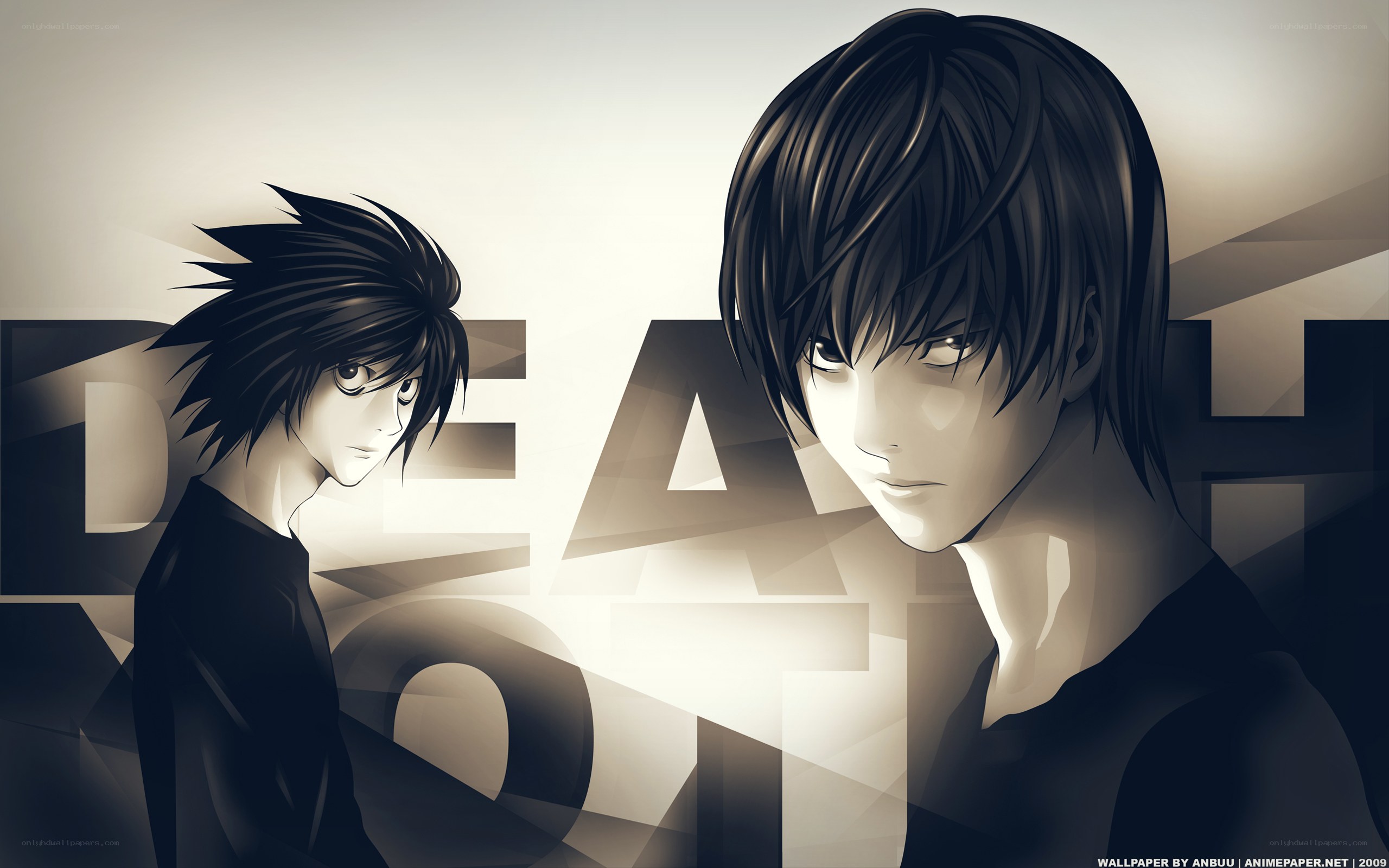 Death Note characters wallpaper