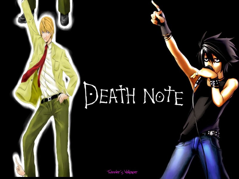 Death Note characters wallpaper
