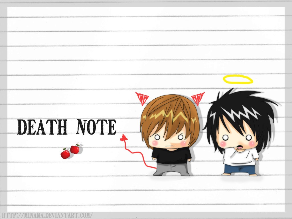 Death Note chibi characters