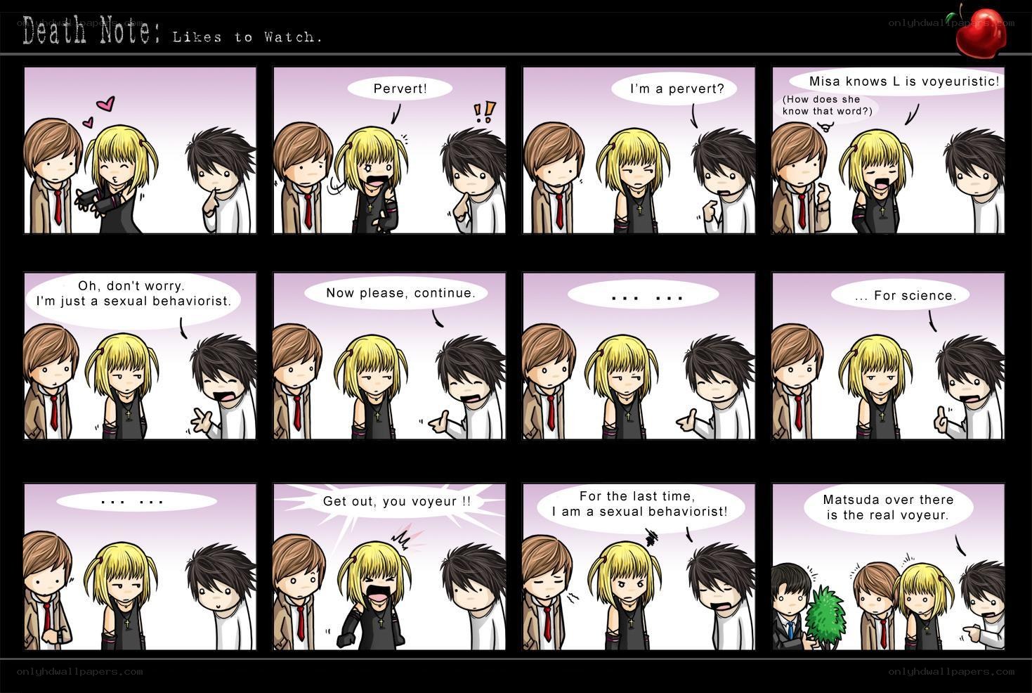 Death Note comic strip