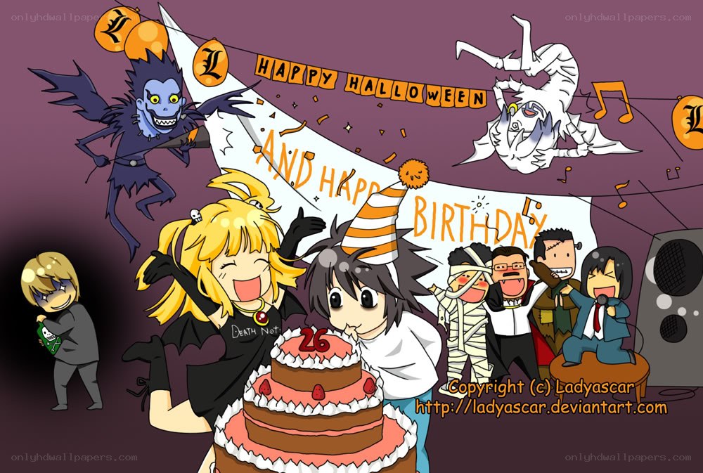 Death Note Halloween birthday