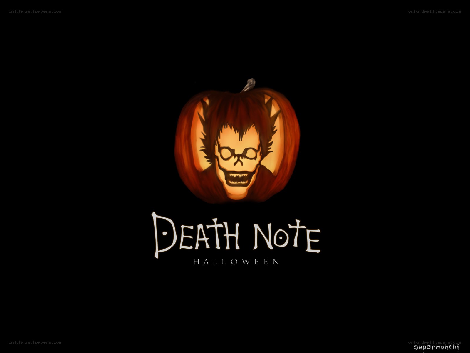 Death Note Halloween pumpkin