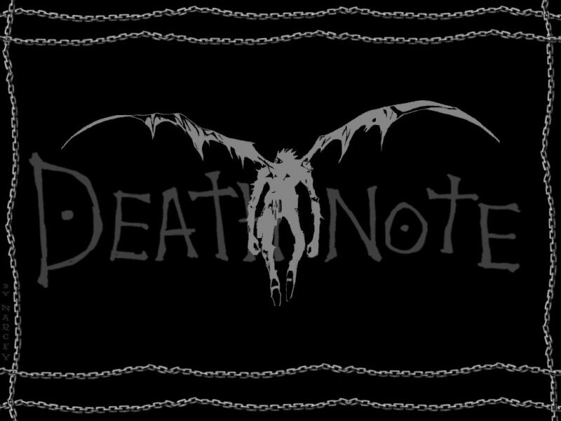 Death Note Logo — Black
