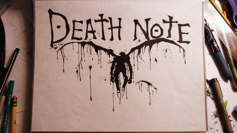 Death Note logo drawing