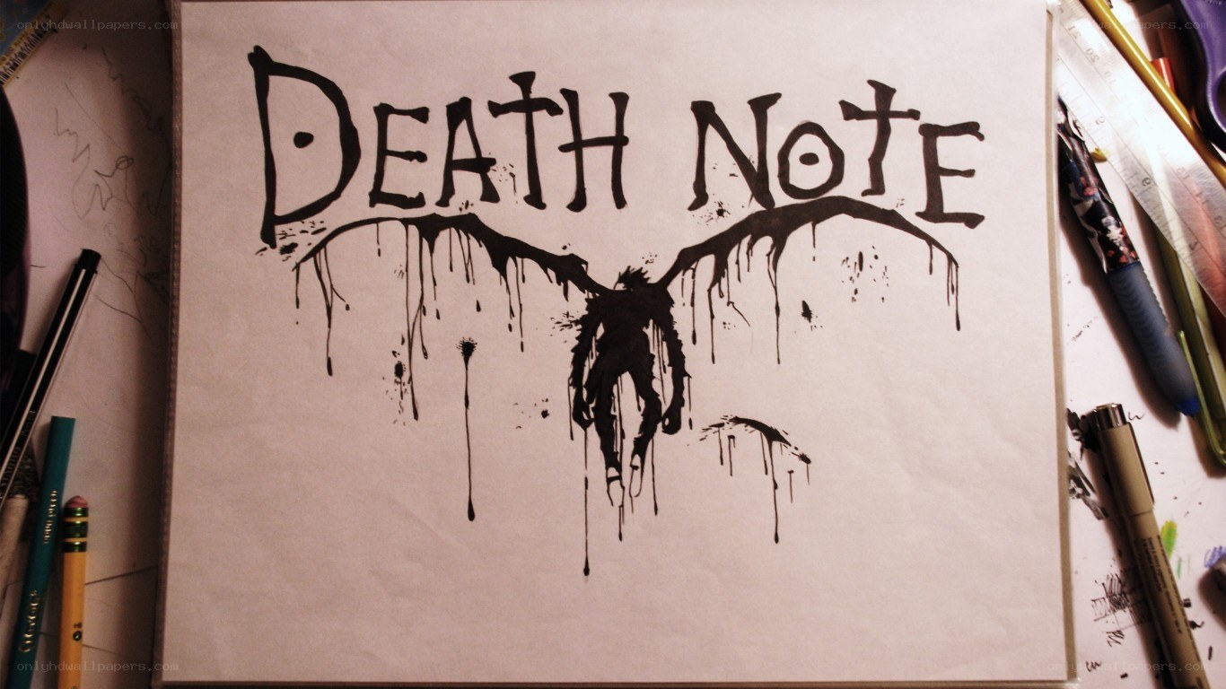 Death Note logo drawing