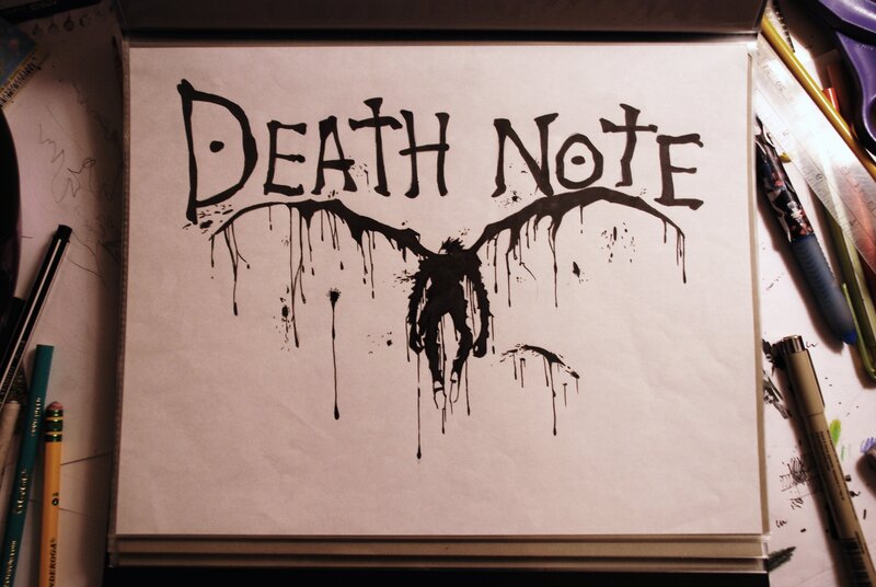 Death Note logo drawing