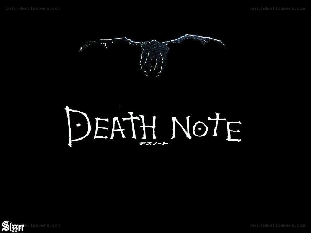 Death Note logo with Shinigami