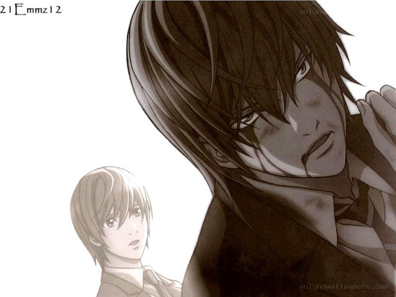 Death Note manga panel
