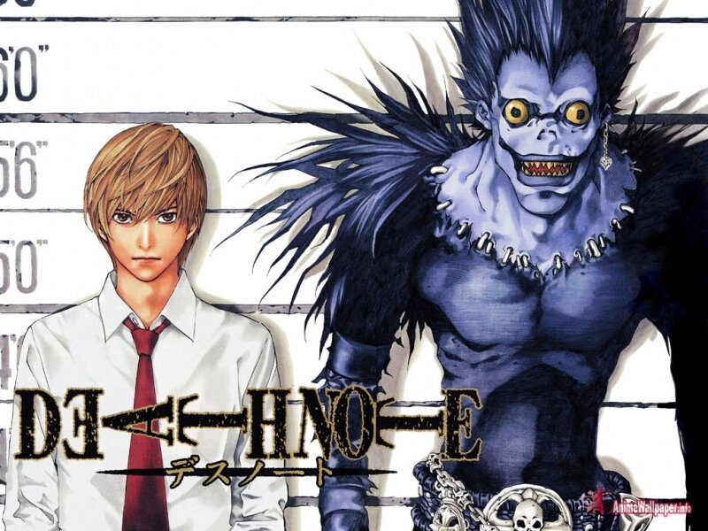 Death Note mugshot scene