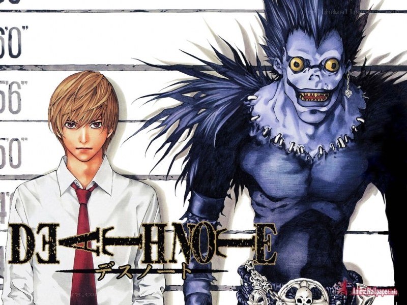 Death Note mugshot scene