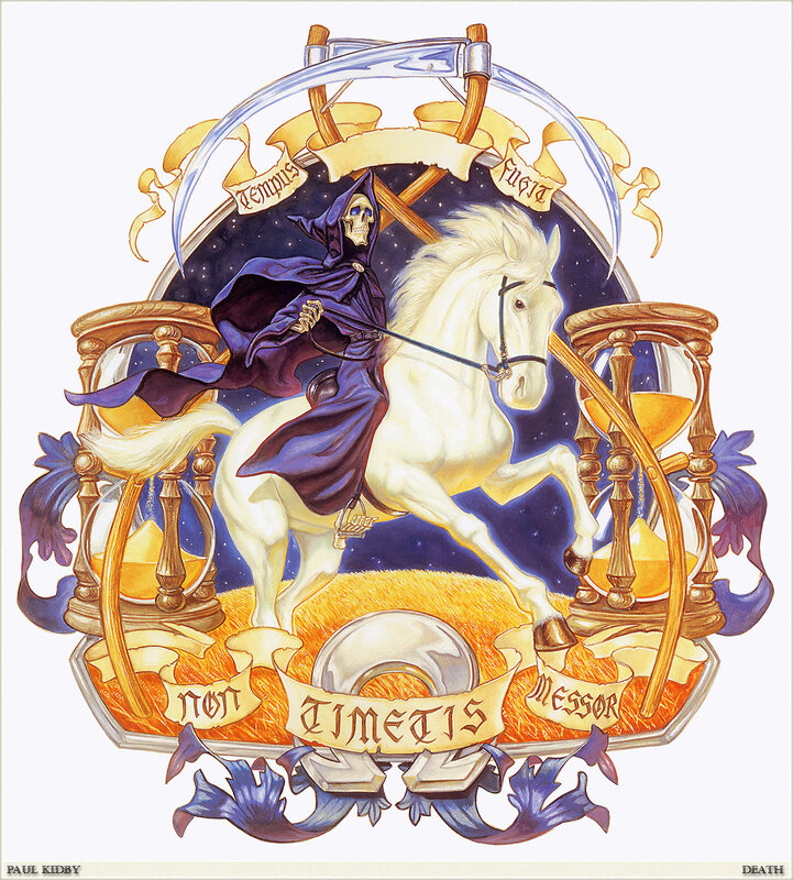 Death on a white horse