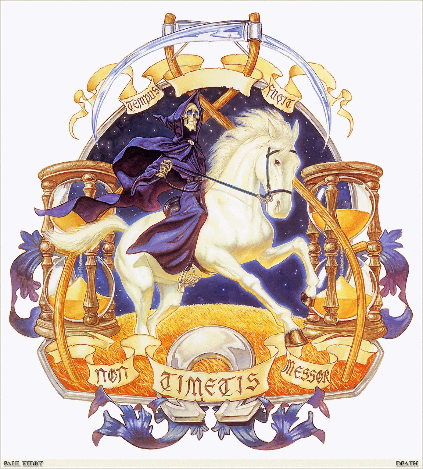 Death on a white horse