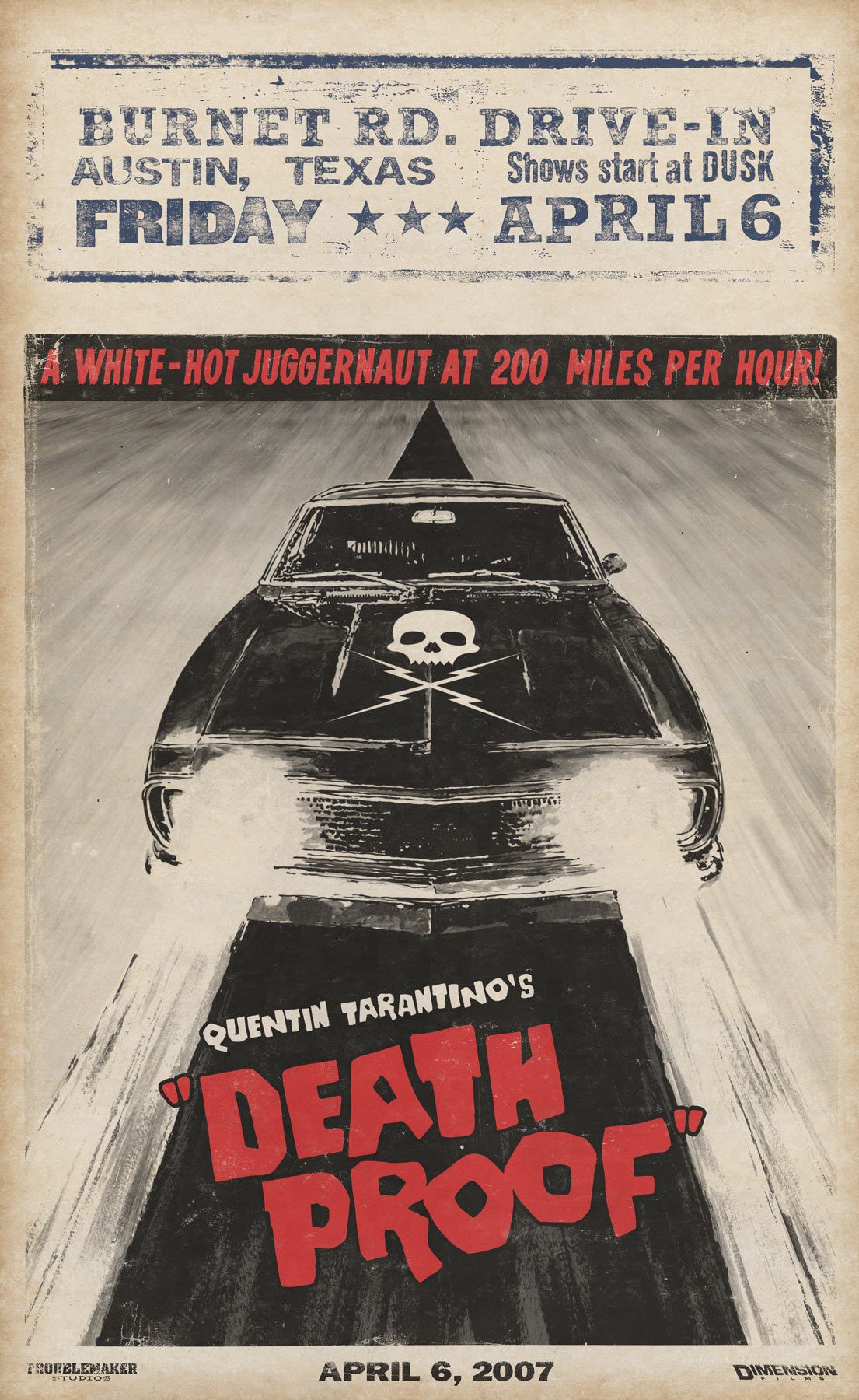 Death Proof movie poster