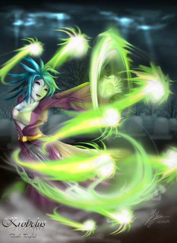 Death Prophet casting spell