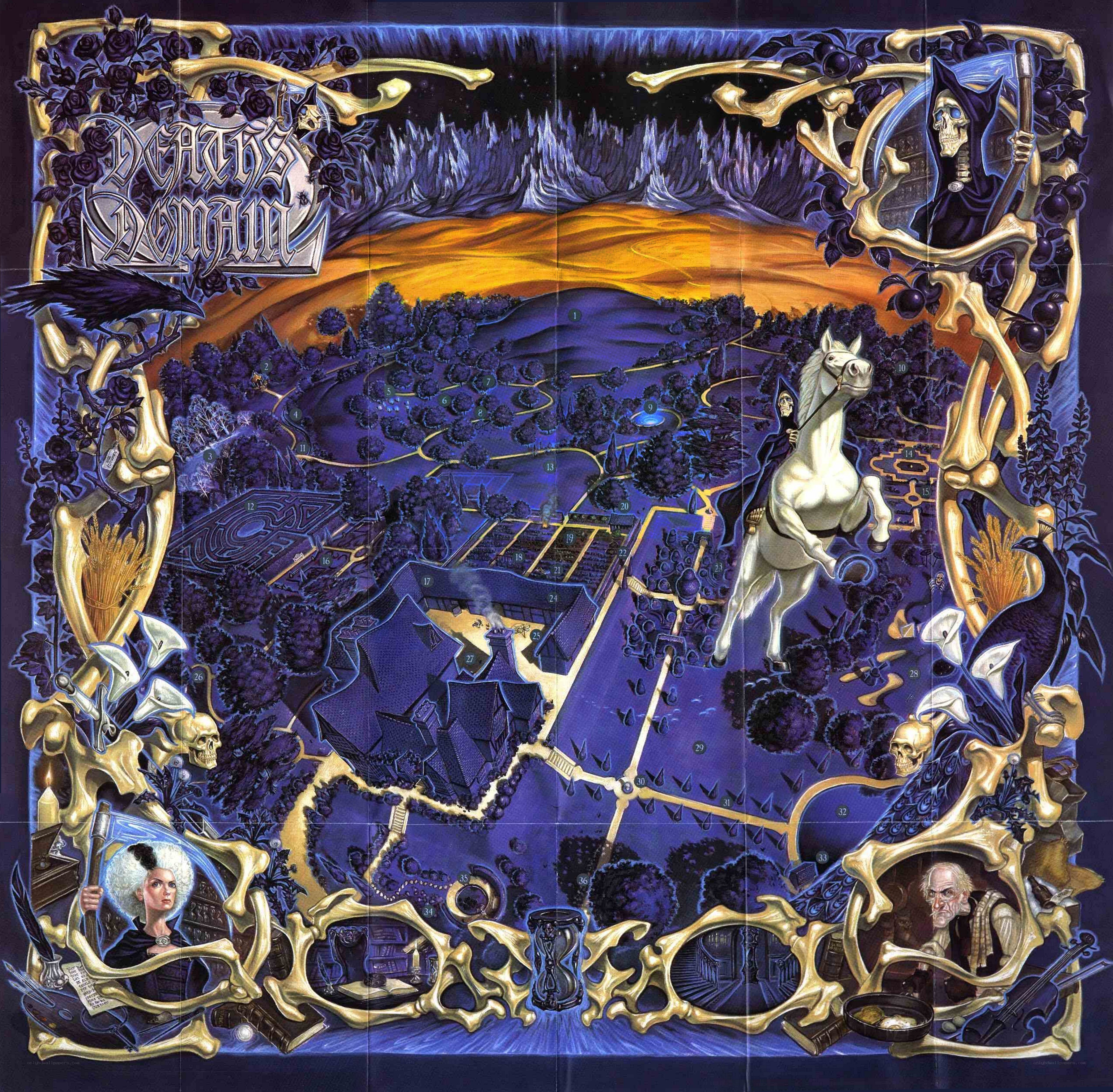 Death's Domain album cover