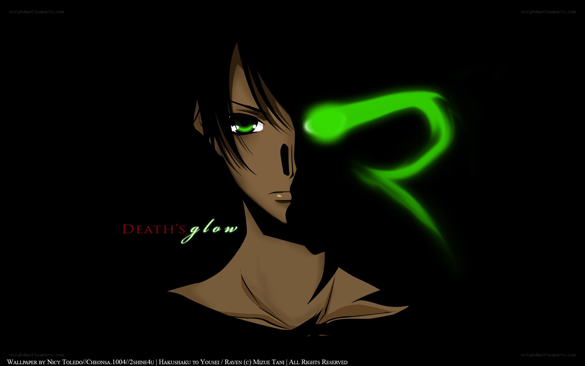 Death's Glow anime wallpaper