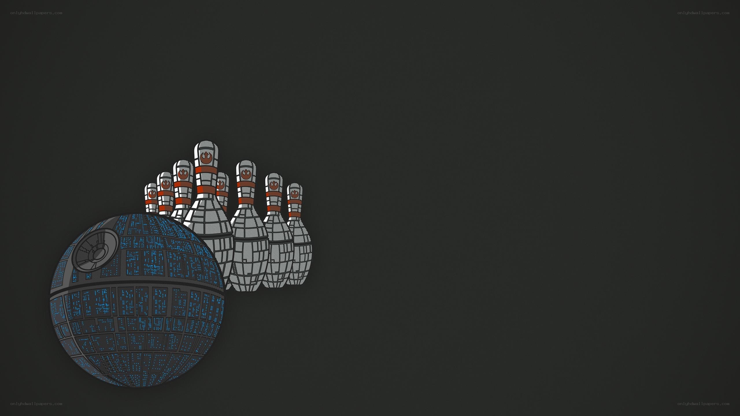 Death Star bowling pins