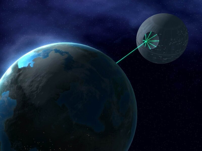 Death Star Firing Laser