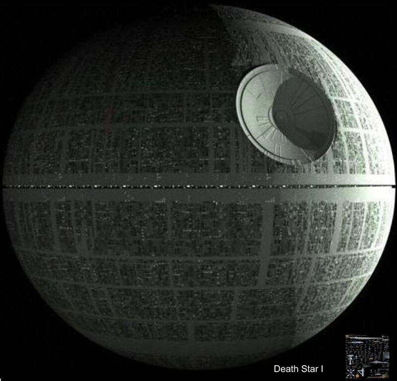 Death Star I from Star Wars