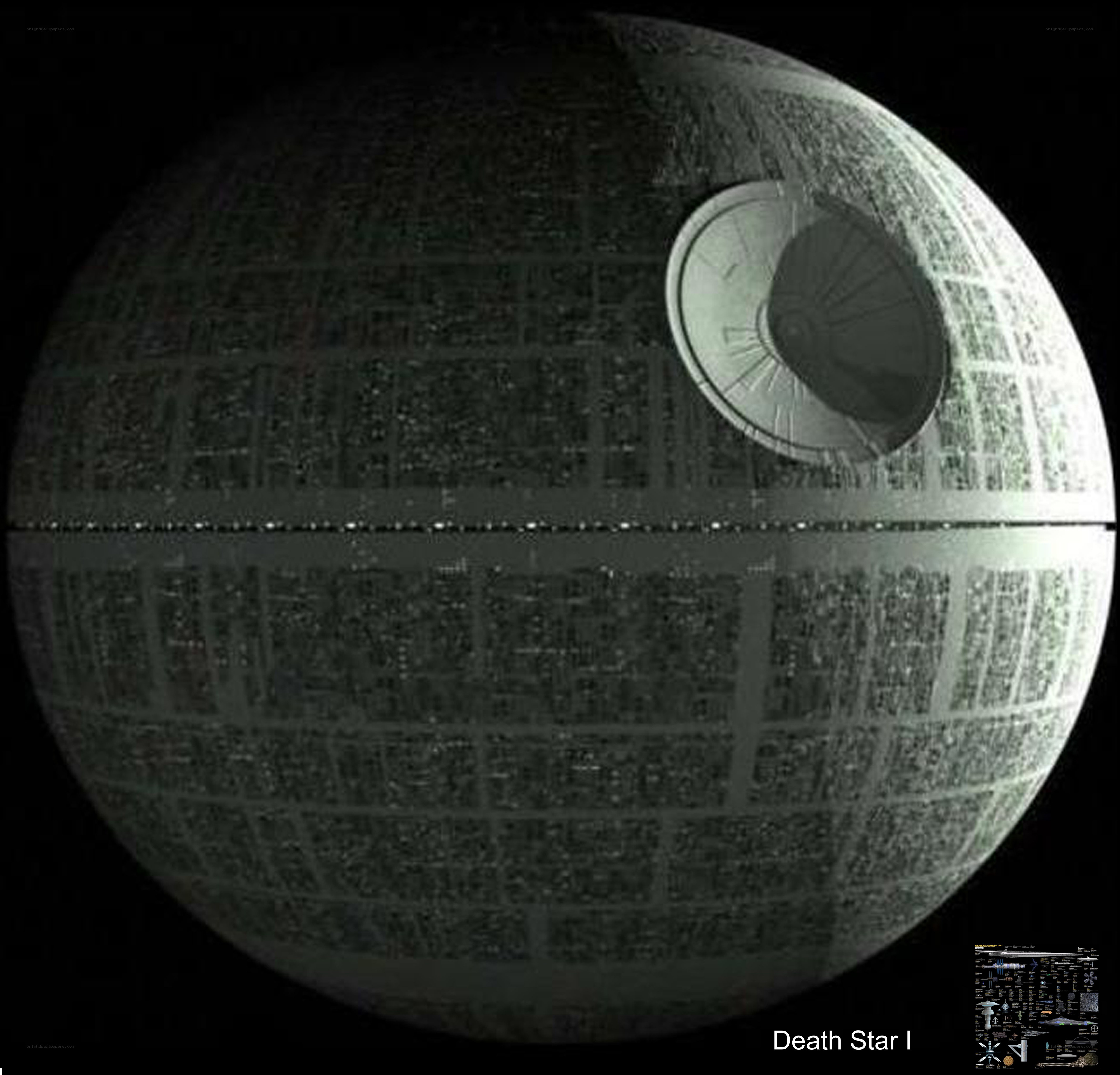 Death Star I from Star Wars