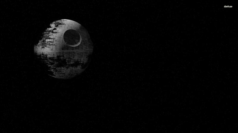 Death Star in Space — Black