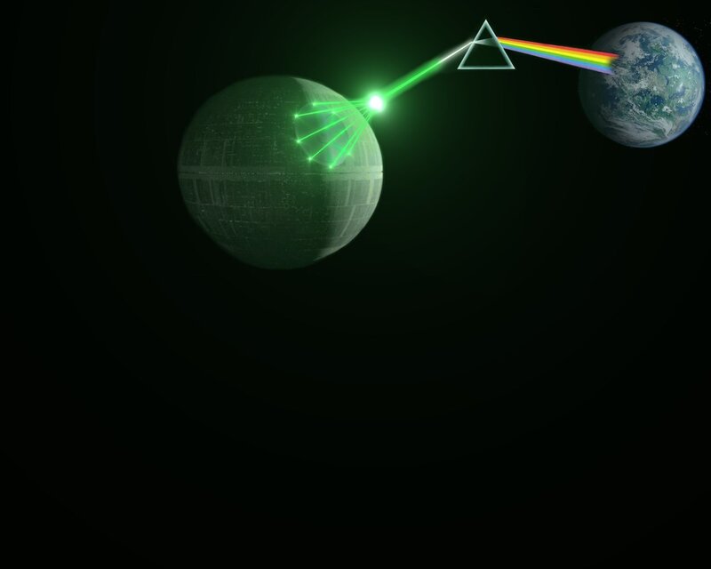 Death Star laser beam