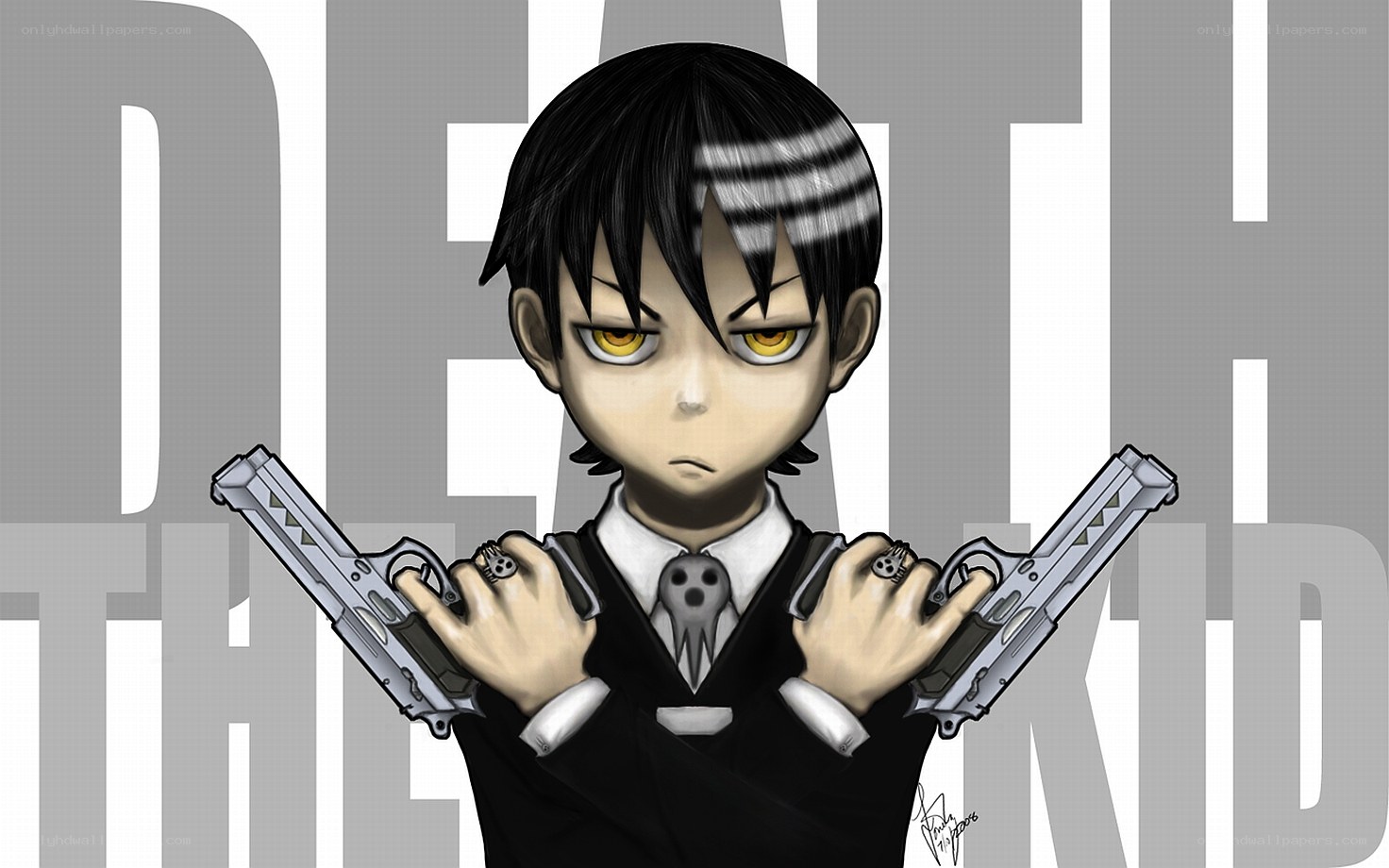 Death the Kid with guns
