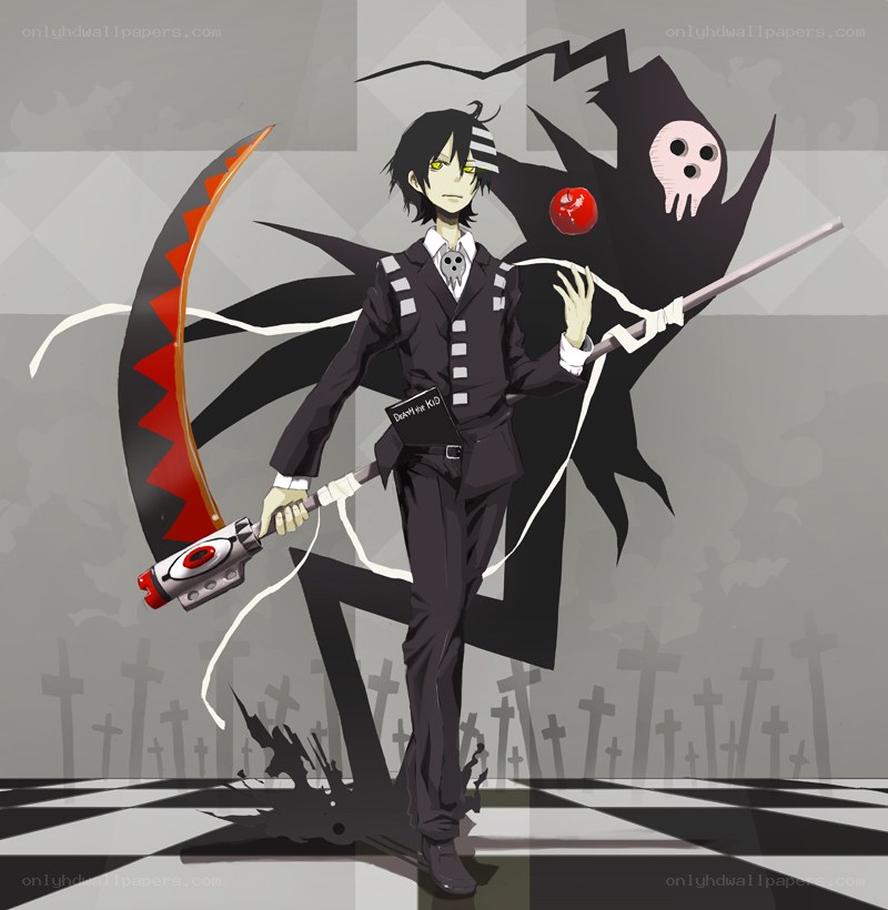 Death the Kid with scythe