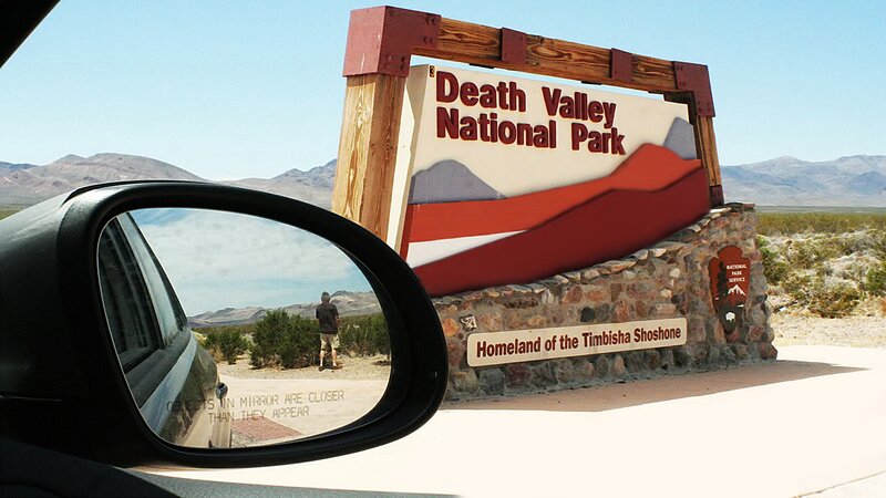 Death Valley National Park entrance