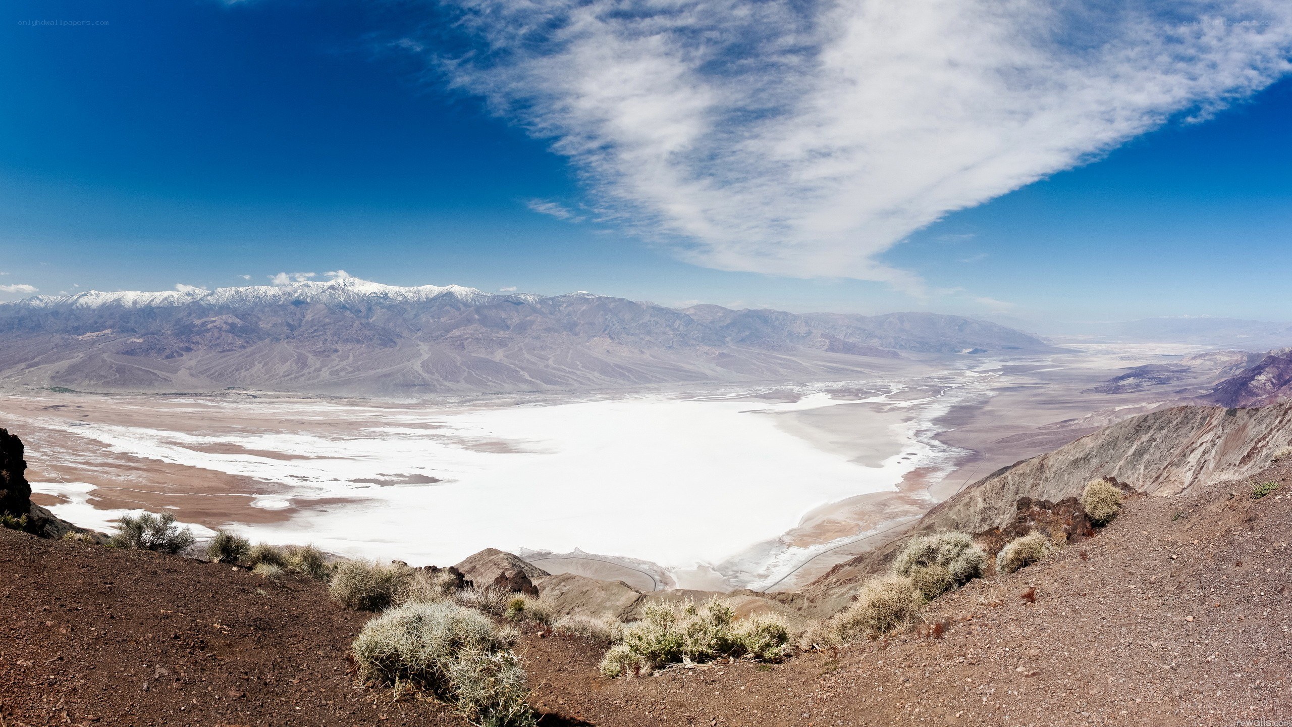 Death Valley salt flats
