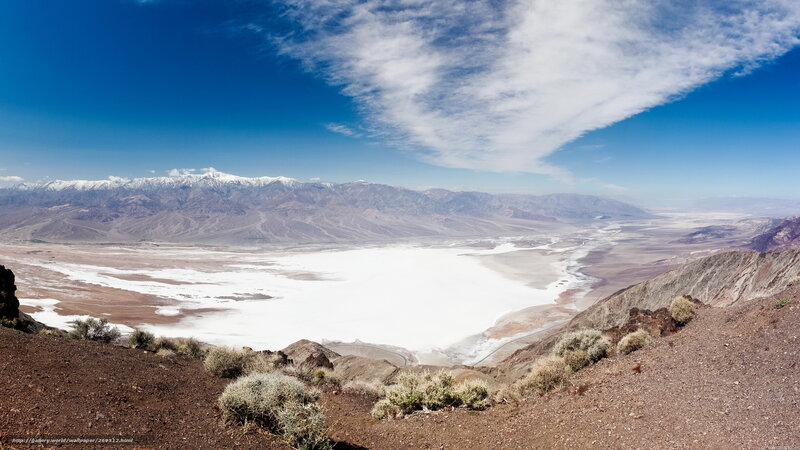 Death Valley salt flats