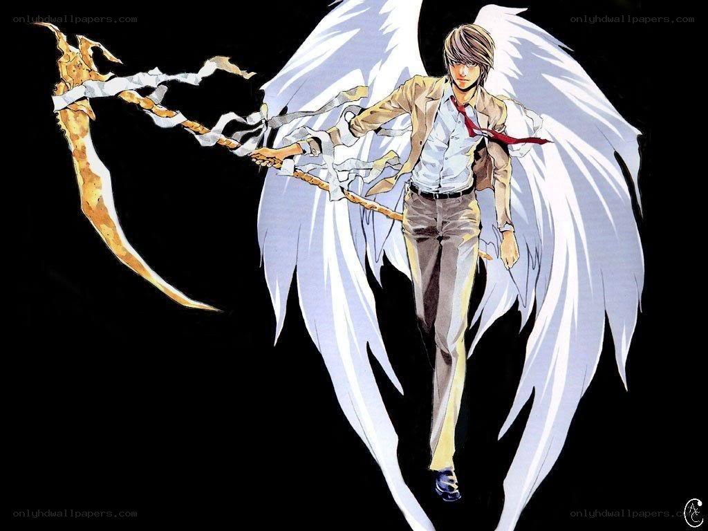 Death with angel wings