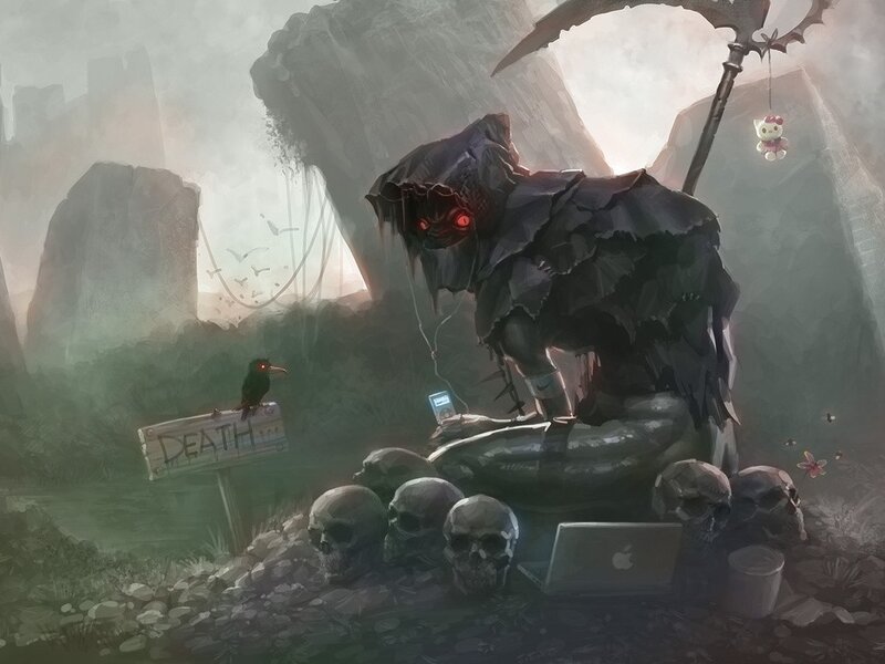 Death with modern gadgets