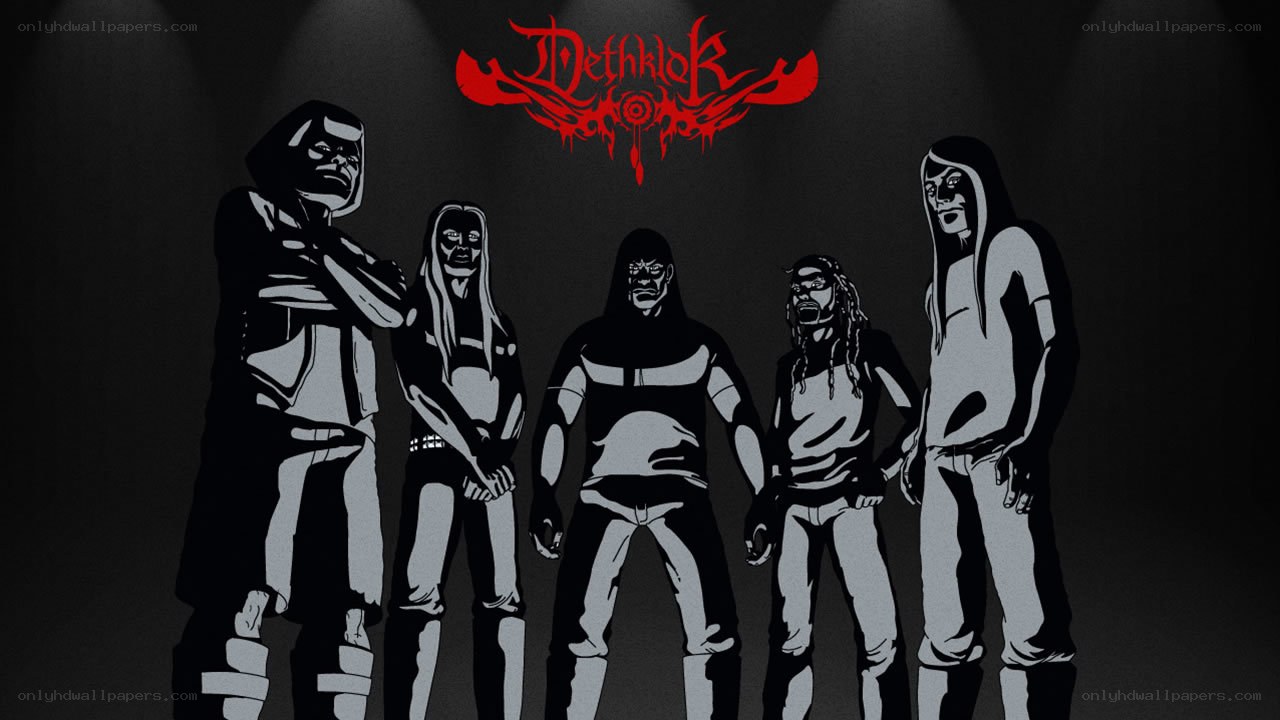 Deathklok band illustration